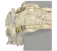 AXL Advanced Chest Retention Kit - Coyote